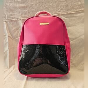 Juicy Couture Hot Pink Backpack with Black Sequins NWTs